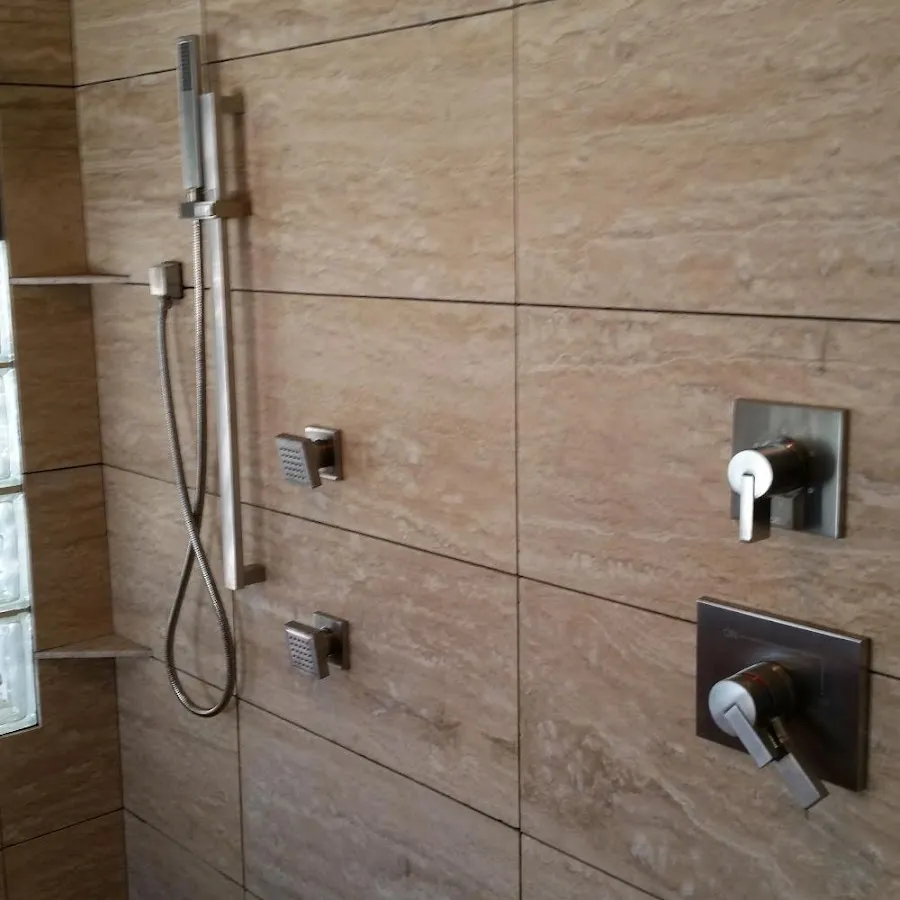 Shower fixture installation for Water Heater Installation in Roosevelt